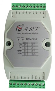 推荐阿尔泰特价8路热电偶模拟量输入模块DAM-3038
