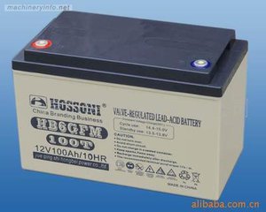 hossoni蓄电池HB121000T/12V100AH销售报价
