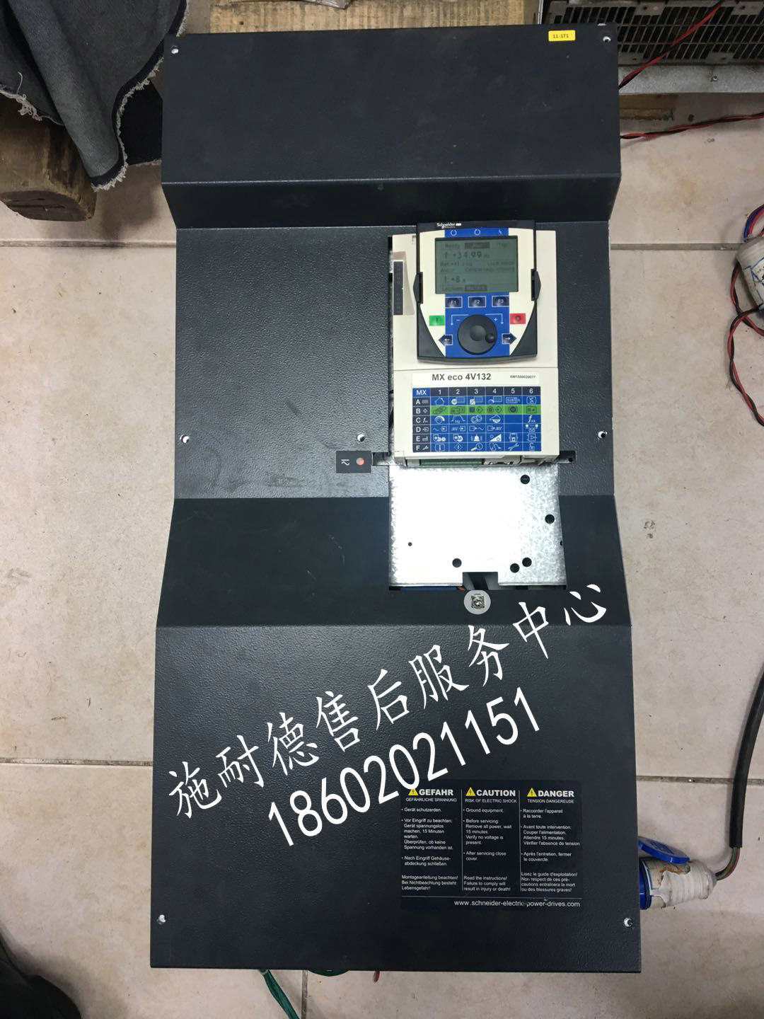 广州市南沙区海瑞克盾构机PDRIVE eco 4V110变频器维修
