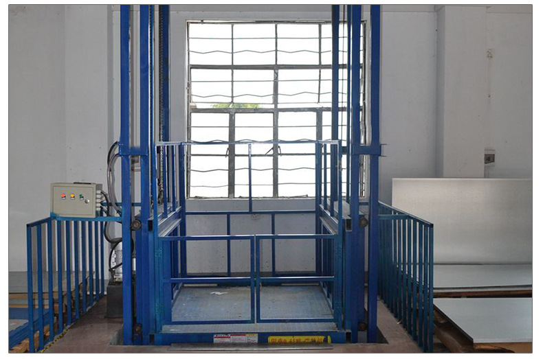 货梯升降机厂房仓库提升机升降平台导轨式液压货梯厂房货梯