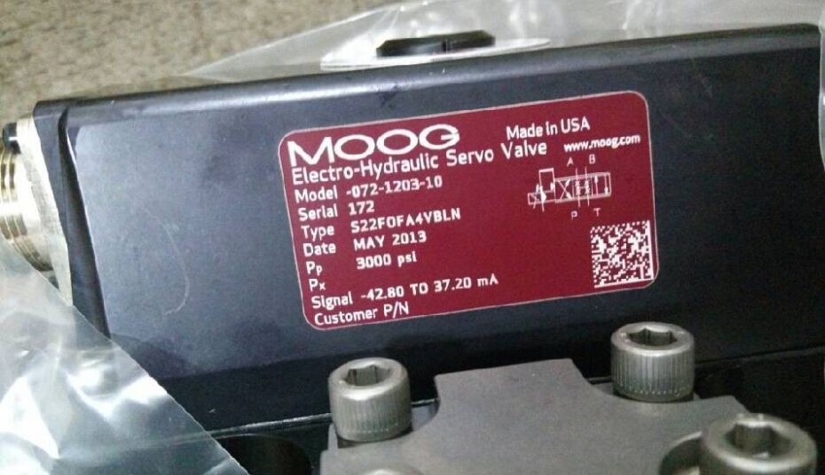 MOOG阀D791-5009失去的不再回来，回来的不再完美