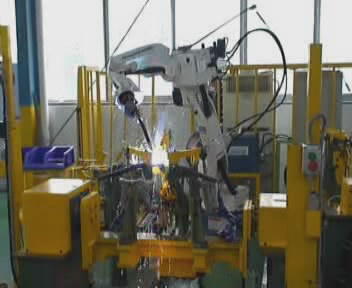 机器人焊接车架