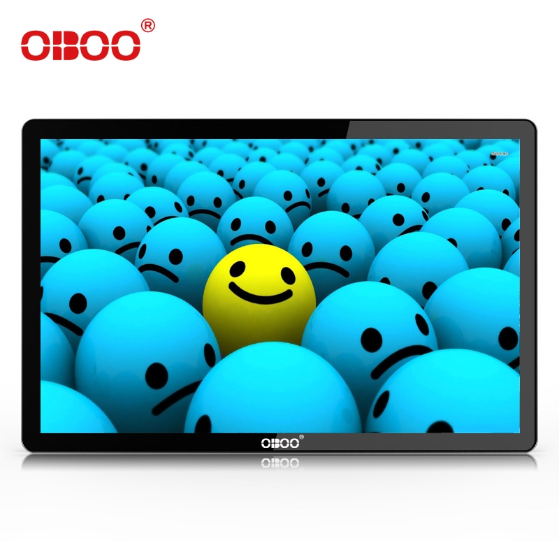 OBOO品牌直营智能大屏多媒体楼宇壁挂式高清液晶55寸广告机新款