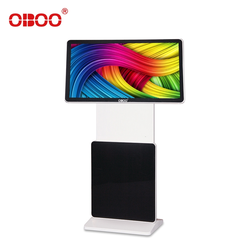 OBOO品牌自营55寸旋转液晶广告机180°旋转式竖屏横屏网络广告屏
