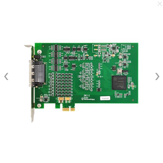 PCIe多功能数据采集卡64路500K采集32路DIO卡