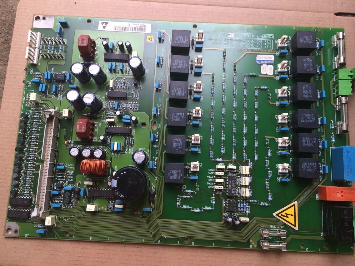 A5E02822120，西门子变频器可控硅触发板整流触发板TDB板