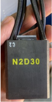 DE25碳刷的零件号是61047870