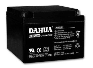 大华蓄电池DHB12260阀控式12V26AH现货价格