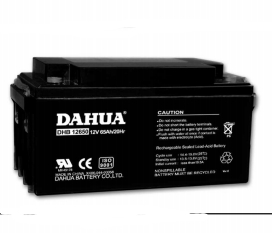 大华蓄电池DHB12650铅酸免维护12V65AH