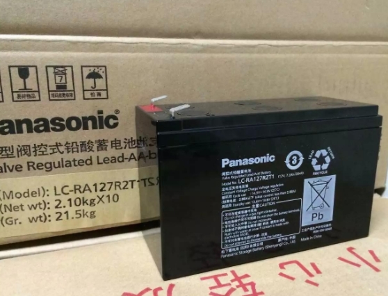 北京松下蓄电池免维护蓄电池LC-P1238ST外置机房服务器