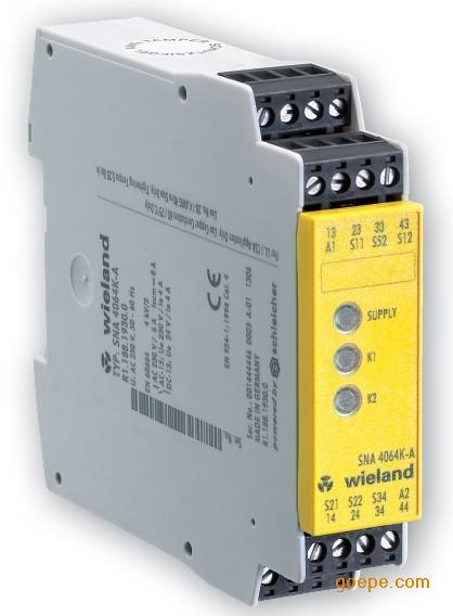 wieland 德国威琅电气 安全继电器 SNZ4052K-A R1.188.0530.1