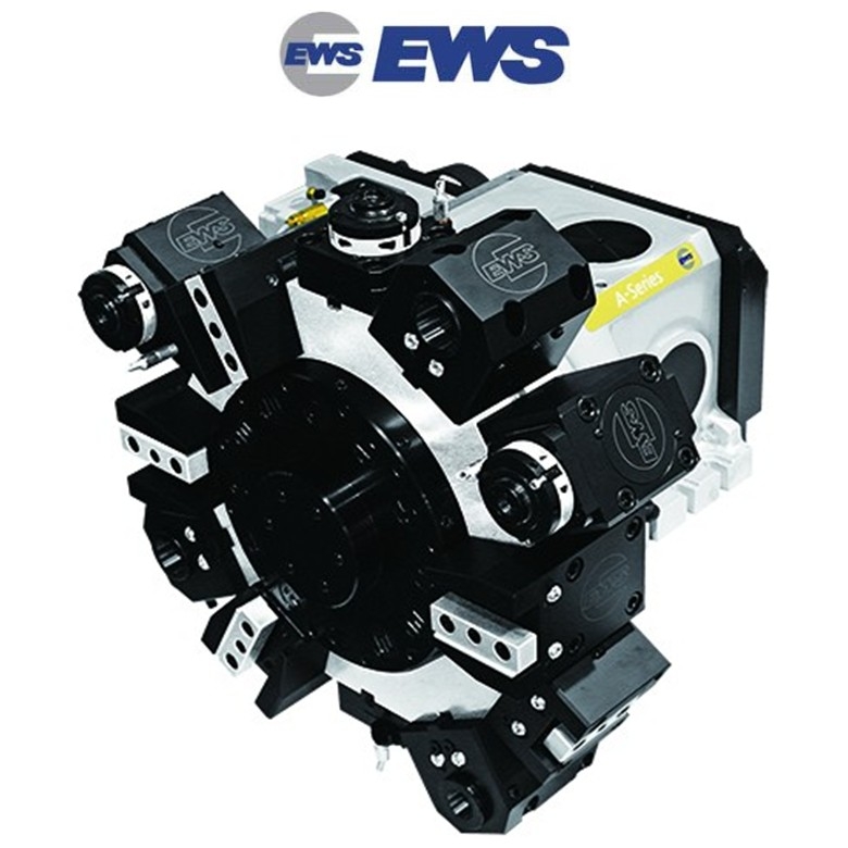 EWS A系列 单电机/双电机 车削中心 动力刀塔 伺服刀塔 液压刀塔 标准刀塔