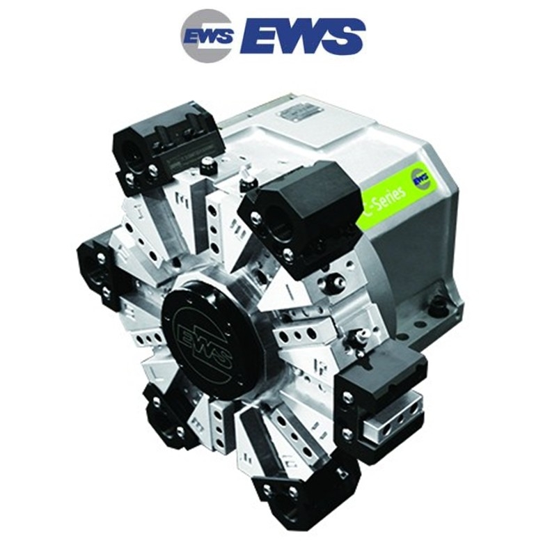 EWS C系列 单电机/双电机 车削中心 动力刀塔 伺服刀塔 液压刀塔 标准刀塔